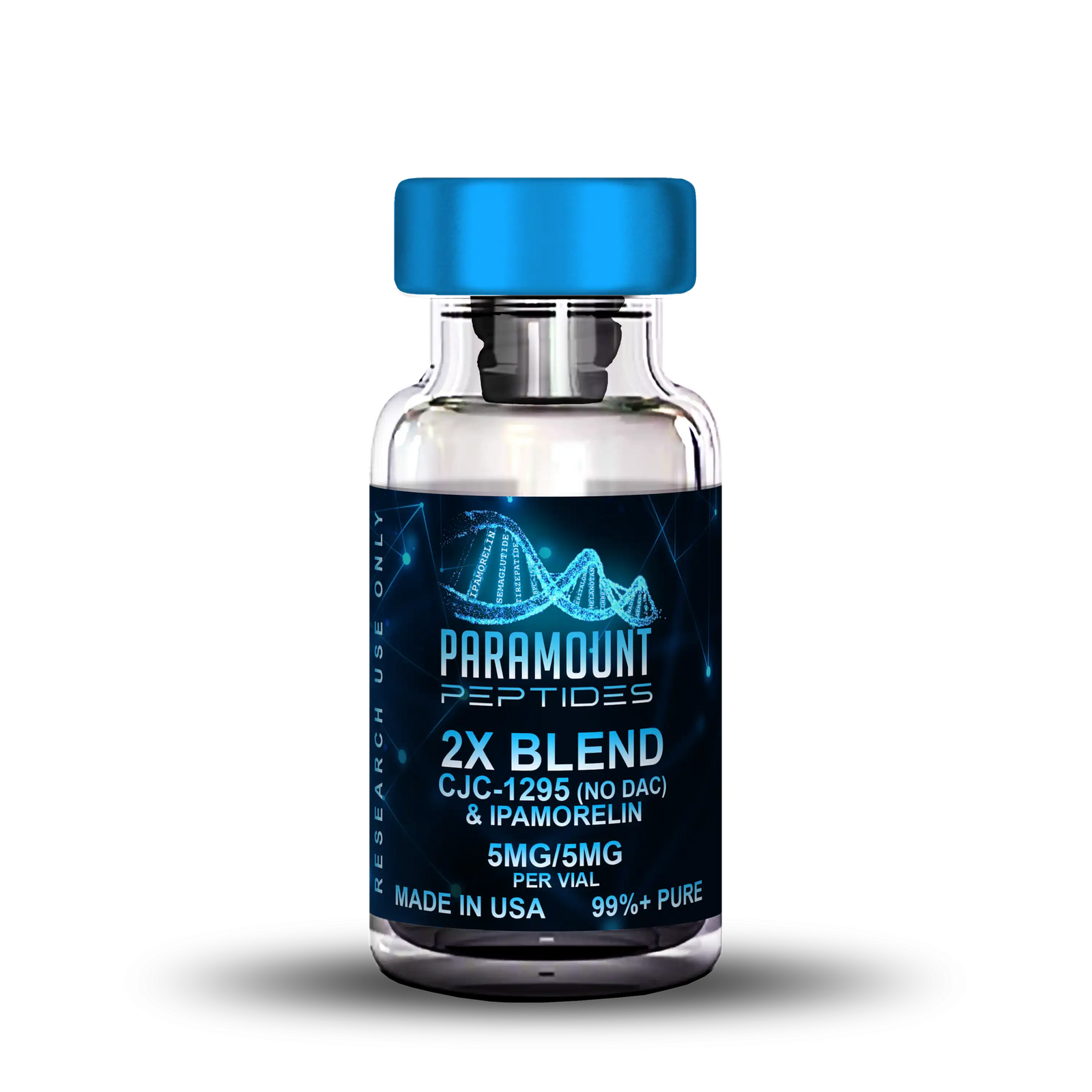 2X Blend CJC-1295 No DAC (5mg) / Ipamorelin (5mg)