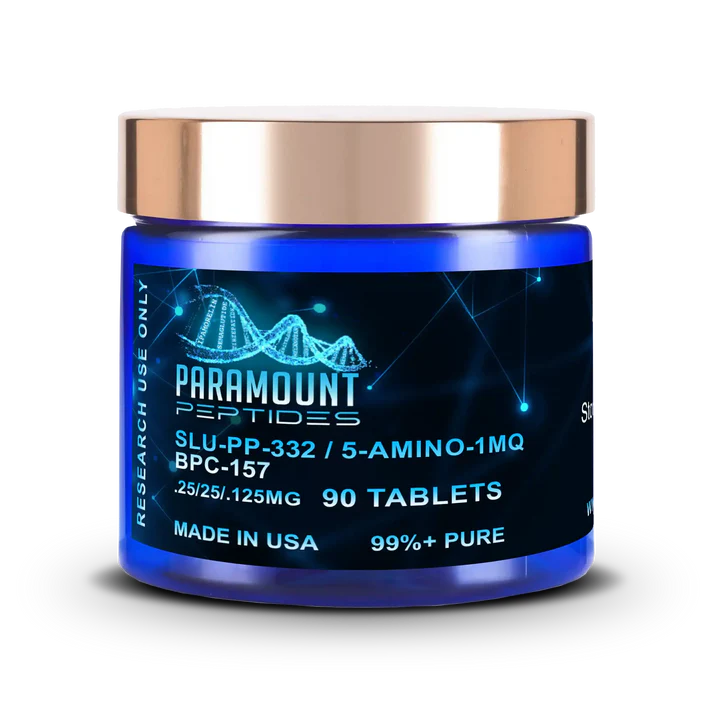 Weight Loss Blend - SLU-PP-332 (250mcg) / 5-Amino-1mq (25mg) / BPC-157 (125mcg) x 90 Tablets